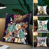 Funda de Almohada Sombrero de Bruja de Anime A-Atelier Funda para Cojín de Sofá Decoración de Habitación Hogar