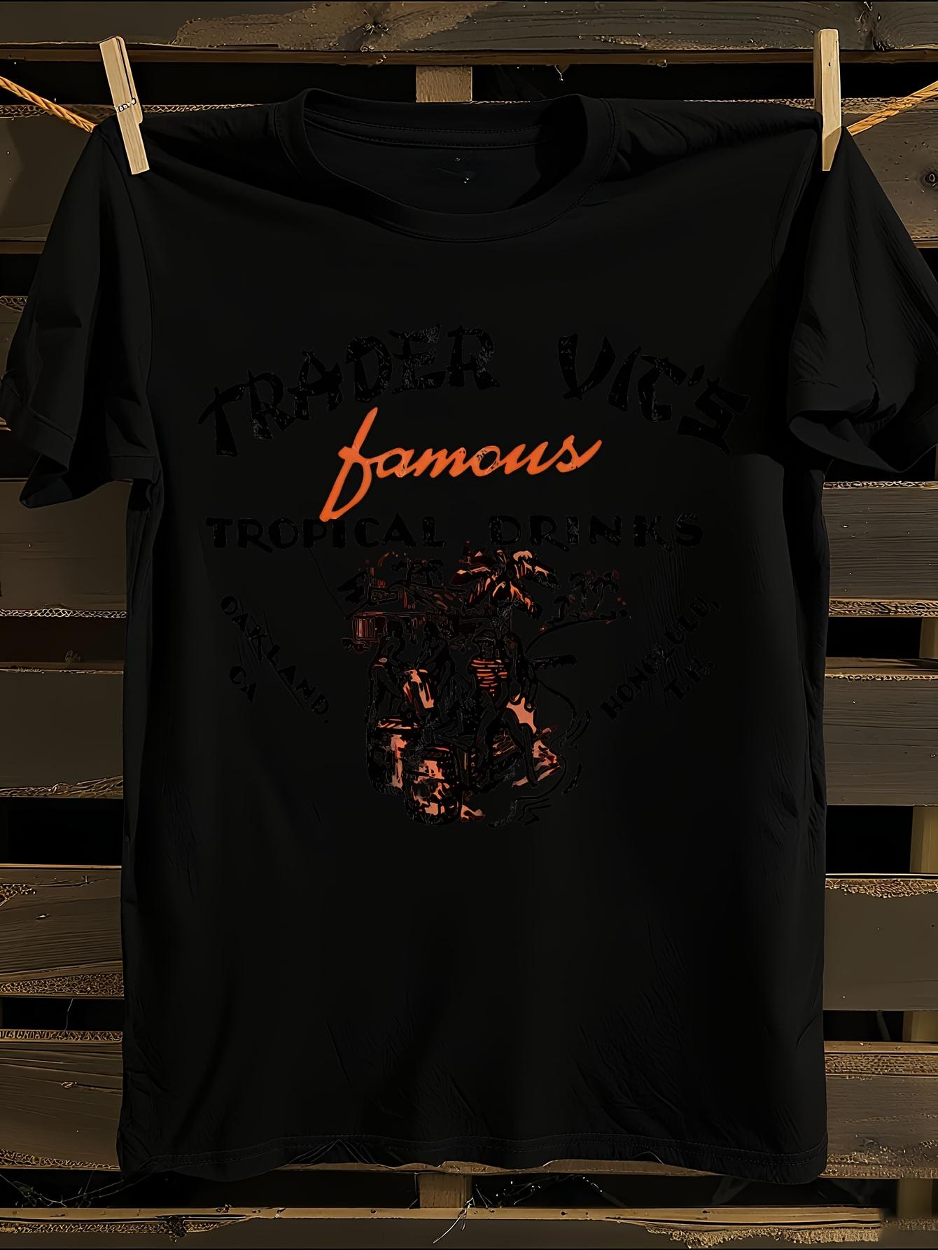 Trader Vic s Tiki Bar Tshirt L