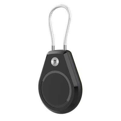 For Apple AirTag Secure Holder with Wire Cable Lock Case Keychain Key Ring Key Chain Waterproof for Luggage Key Backpack Pet