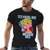T-shirt Classique Technoblade Never Dies Haut à Manches Courtes pour le Travail en Extérieur