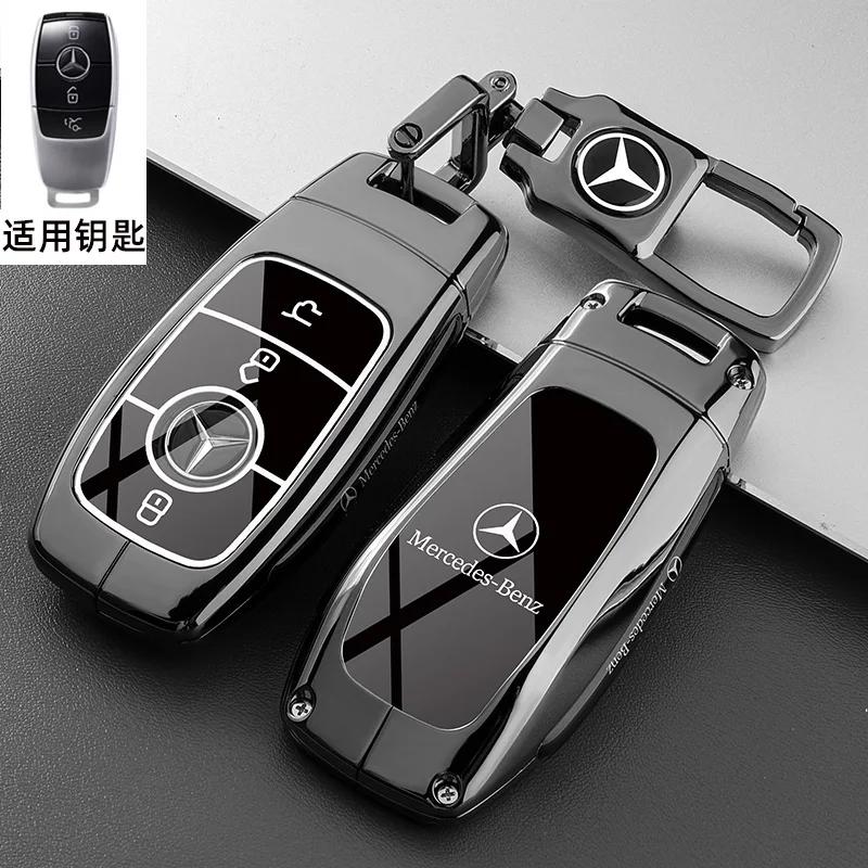 Car Key Case Cover for Mercedes Benz E C S GLC Class E200 E400 E63 W213 S550 S560 C260 A200 Key Shell Protector qq1
