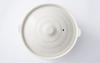 Yaemon Kiln Daikei Only Bowl, All-Purpose Cooking Pot, Oven, and Microwave Safe, Lightweight and Easy To Use, Arita Ware, Ivory, HJ-05
