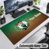Custom Name Text Mouse Pad Celtic FC Personalized Desk Pad For Work And Gaming