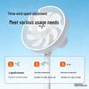 Xianke Household Vertical Electric Fan: Silent, Large Air Volume, Dual-Use for Table & Floor with Oscillation