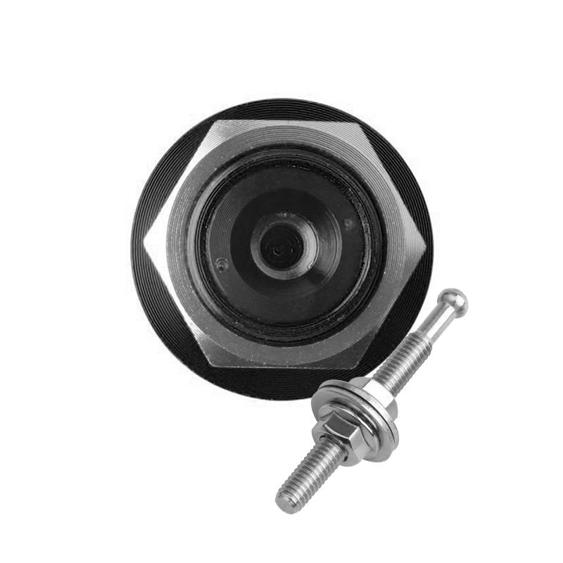 Universal Push Button Billet Quick Release Fasteners Set Racing Car Front Bumper Hood Pin Engine Bonnet Lock Latch Clip Body Kit