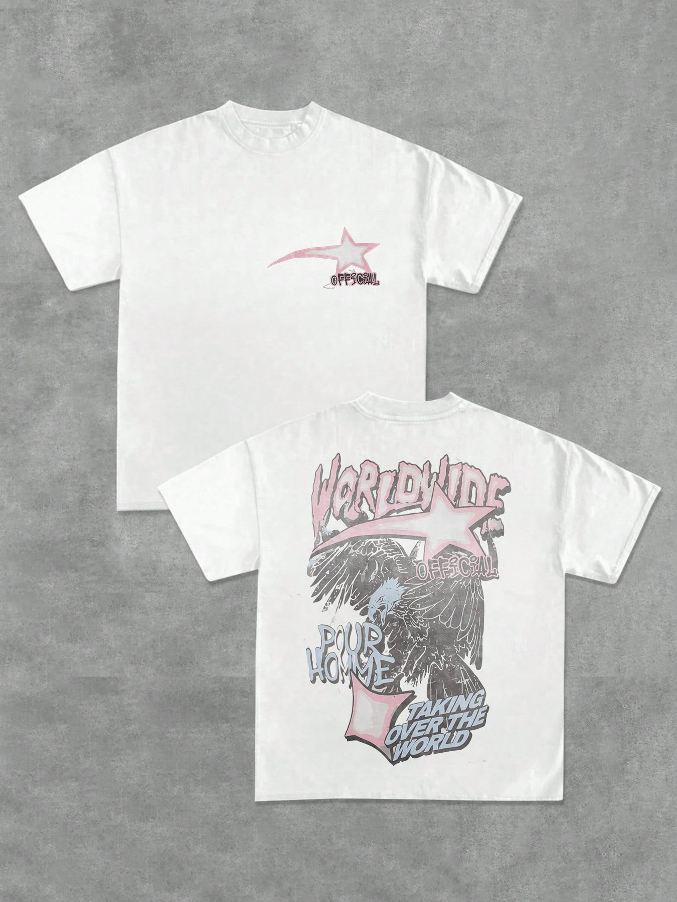 

Street Style - DoublePrinted T - Shirt, 100% Cotton 220g S