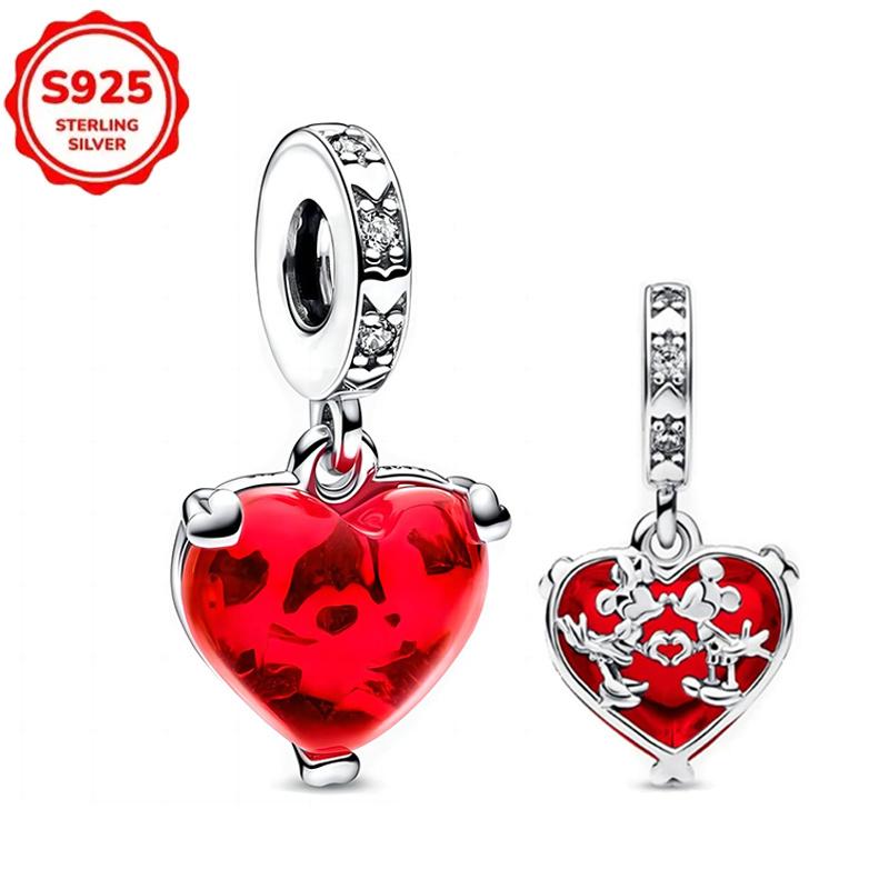 Squirrel Chip Dale Copper Witch Villians Princess Charm Bead For Women Original Bracelet Diy Jewelry Pendant Gift