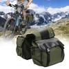 Fahrrad Hinterradtasche Pack Mountainbike Gepäckträger Gepäck Aufbewahrungsorganisator FahrradzubehörMilitär