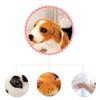 Weiche Stoff Taschentuchbox Halter Etui Cartoon Hund Papierbehälter Plüsch Taschentuchspenderbox Niedliches Serviettenhalter Etui
