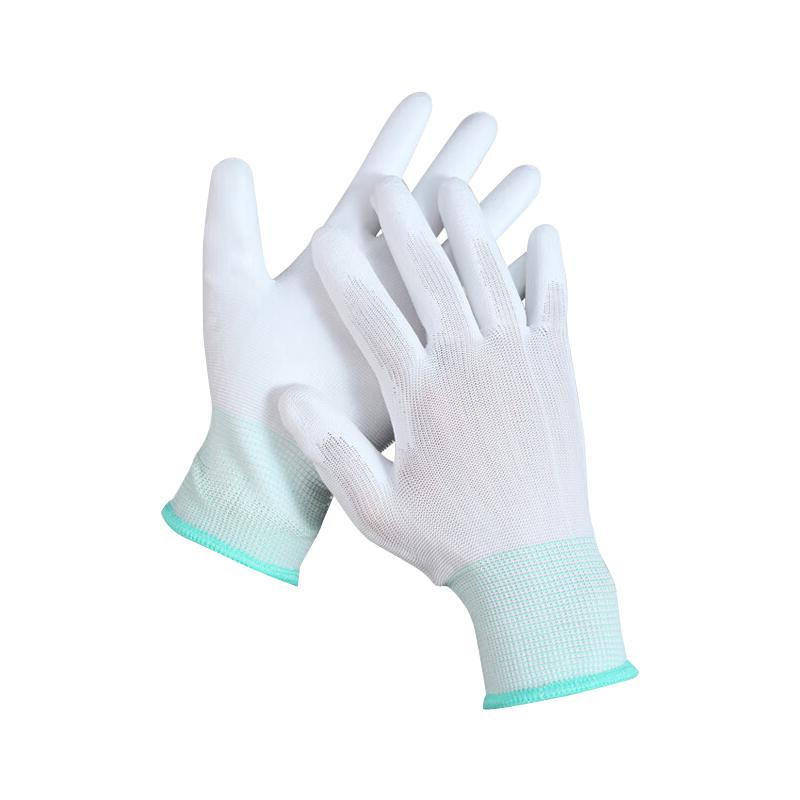 Antistatic Carbon Fiber Coated Palm Gloves