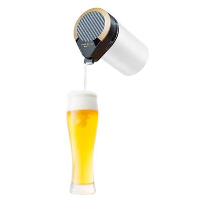 Green House One-Touch Beer Server for Canned Beer, Easily Enjoy Creamy Foam Anywhere, Keeps Beer Tasty, Black (GH-BEERMS-BK)