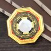 Chinese Feng Shui Mirror, Designed To Be Hung Outdoors, Counteract Bad Luck Bring Good Luck Gossip Mirror Chinese Feng Shui Convex, For(13.5cm