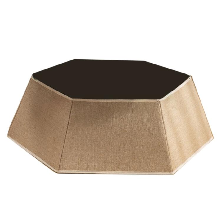 Hexagonal Christmas Tree Base Cover Luxurious Hexagonal Tree Skirt Christmas Tree Decors for a Festival Touch 1