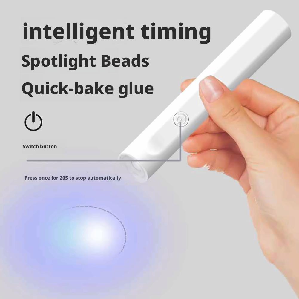 Practical Mini Nail Dryer UV Led Lamp for Fast Gel Nail Drying Professional Handheld Manicure Light Machine Nail Art Tools