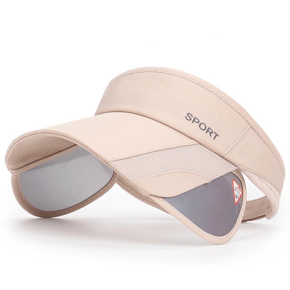 

Кепка с регулируемым выдвижным козырьком, 100% полиэстер, защита от ультрафиолета, спортивный стиль, плетеная кепка для гольфа и пляжа, для мужчин и женщин, теннисная кепка с защитой от ультрафиолета белый