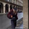 Women's Turn Down Collar Long Sleeve Faux Fur Coat Loose Elegant Short Winter Outerwear