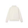 Under Armour Solid Color Fleece Half-Zip Stand Collar Long Sleeve Sweatshirt Men Sweatshirt Beige 1387976-273