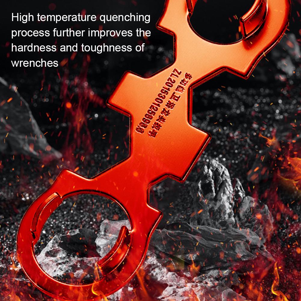 Multifunctional Stainless Steel Faucet Spool Wrench Thickened Extender Heavy Duty Hot Cold Faucet Plumbing Repair Tool for Home