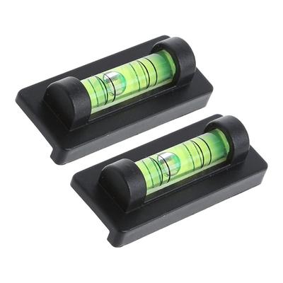 Hızlı Su Terazisi Manyetik Taban Pratik 2 Adet 40*17*12mm Siyah