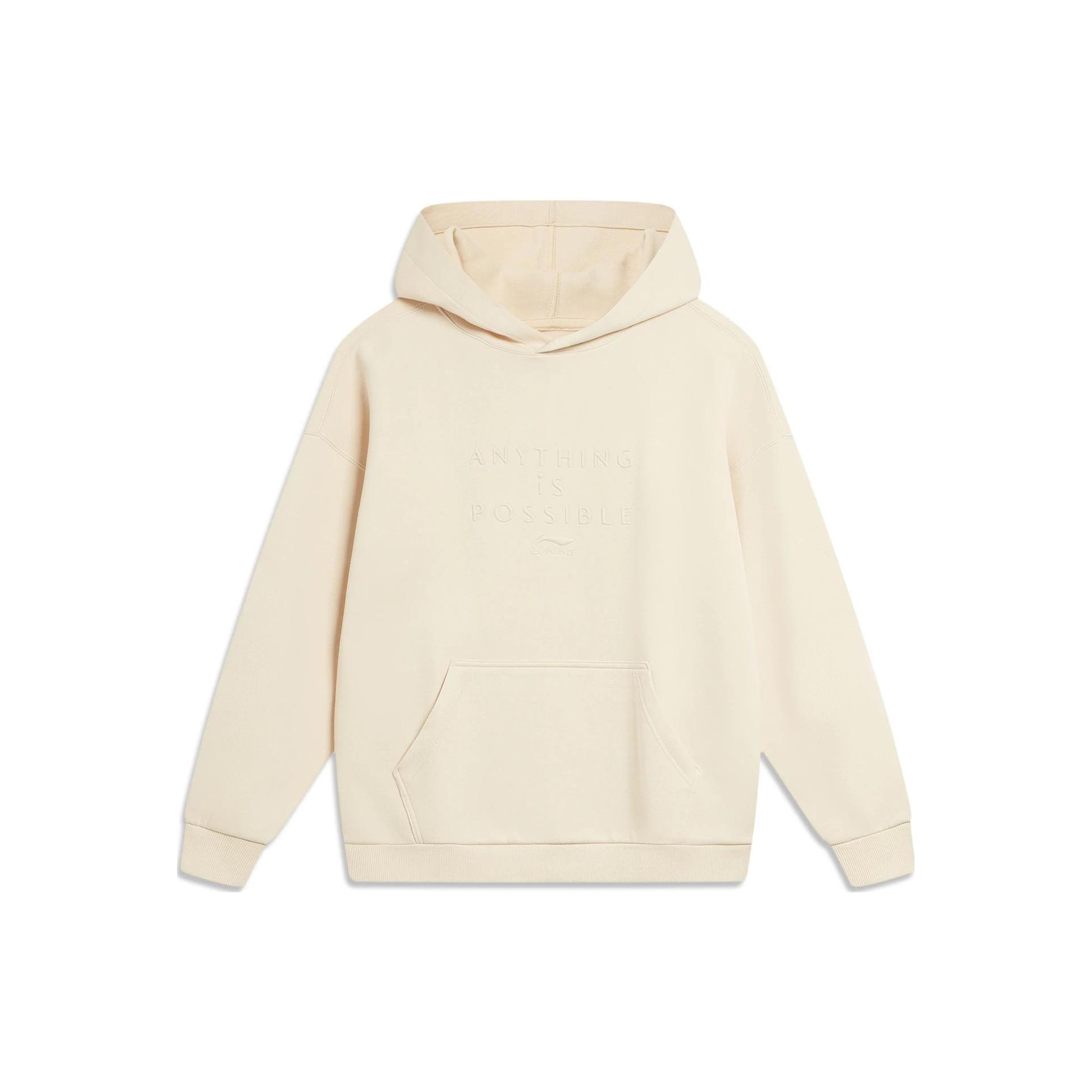 Li Ning Sports Lifestyle Collection Sports Trendy Collection Sweatshirt Unisex Dusty Khaki AWDT757-1 M