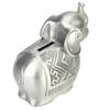 Alloy Material Cute Elephant Shape Coin Bank Money Saving Box for Kid Gift