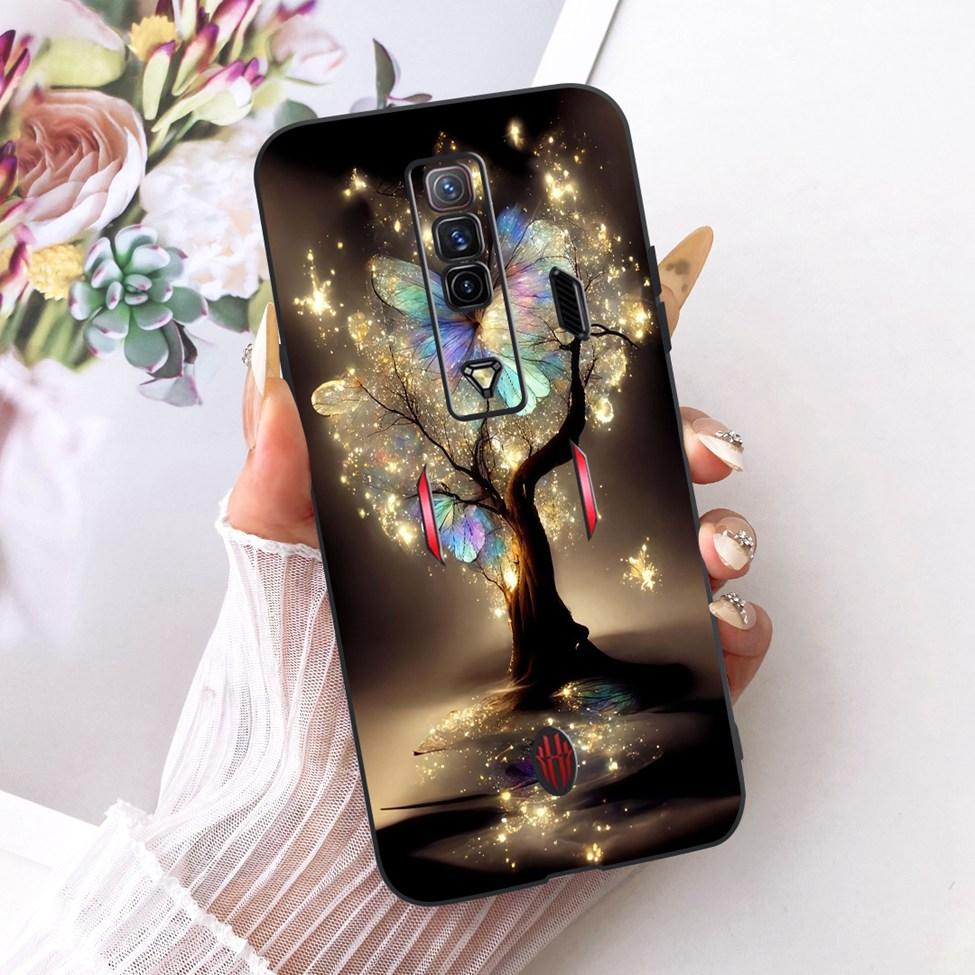 

Чохол для телефону ZTE nubia RedMagic 7 Силіконовий Милий Кіт Модний Смішний Розписаний Funda Для Red Magic 7 NX679J Корпус Red Magic 7