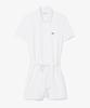 Lacoste Women'S Mini Pique Short Sleeve Jumpsuit Ef1823-56G 001