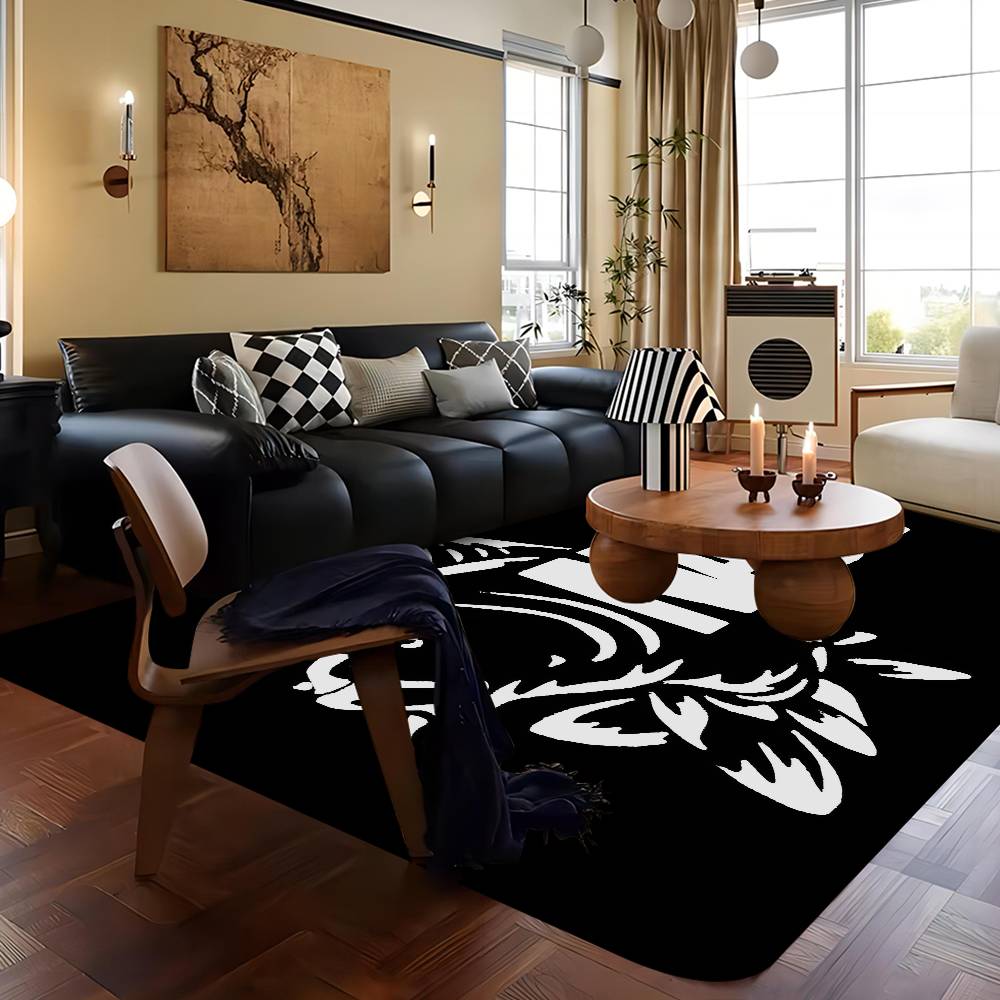 Nash Fishing Logo Hallway Carpet Washable Non-Slip Living Room Sofa Chairs Area Mat Kitchen Doormat Area Rug