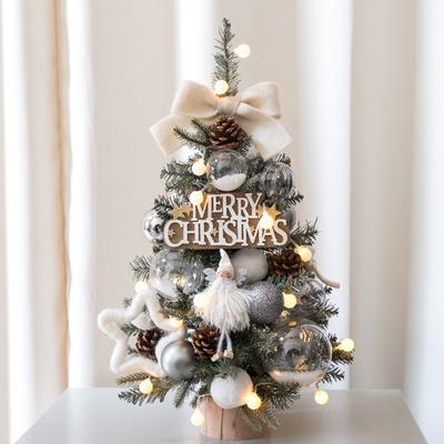 Conjunto para Casa de Árvore de Natal Decorações de Natal Enfeites Criativos de Mesa Para Escrivaninhas e Mesas de Jantar