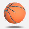 6Cm  High Elastic Mini Rubber Small Basketball Hollow Bouncy Ball Stress Ball Kids Toy Party Game Kids Ball Outdoor Sports Beach
