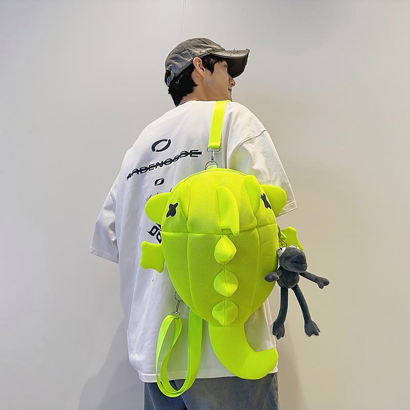 Shark Backpack Boys Niche Design Sense Non-Collision Light Travel Backpack Small Creative Personality Women