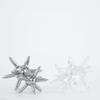 Glass Handicrafts Crystal Sea Urchin Figurine Geometric Crystal Ball Spike Ball Silver Molecule Home Decoration Accessories
