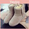 Botas de Neve Quentes Elegantes de Inverno Para Mulheres e Meninas Com Aconchegante Design Mini Bailey Bow