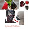 Spiderman Mouth Faceshell Non-toxic Soft Rubber Half Mask For Comfortable Breathing