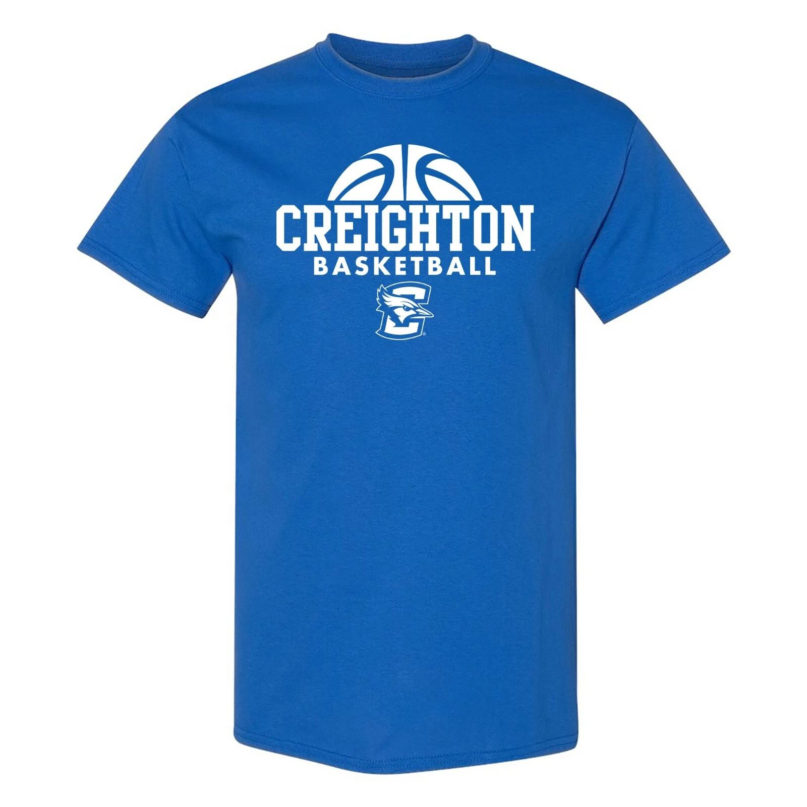 Creighton Bluejays Basketball Hype T-Shirt - Royal 2XL