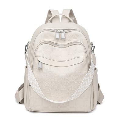 Backpack Women's New Fashion Casual Outdoor Women's Large Capacity Portable Shoulder Backpack