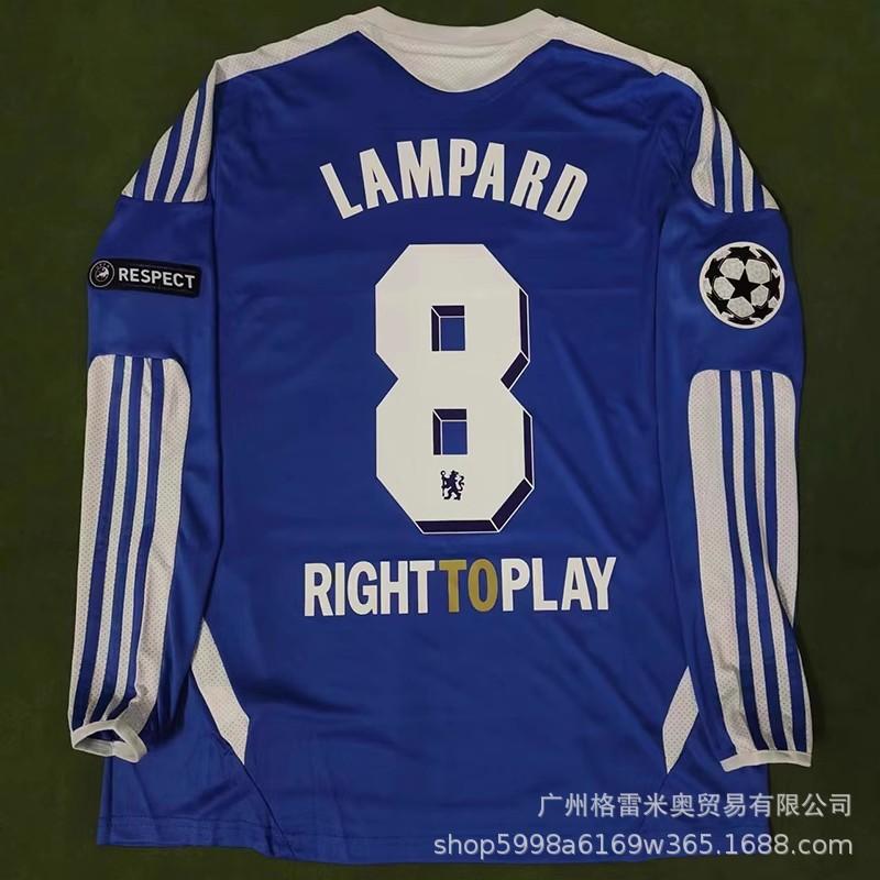Retro Jersey Chelsea Series Jersey Long Short Sleeve Explosive Star Collection 8 Lampard 9 Torres Football Jersey