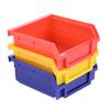 ABS Stackable Storage Bins Organizer Tool Box Containers Stacking Garage Pegboard Bin Hanging Basket Component Storage Box 1pc
