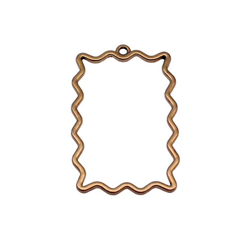 Planet Charms Geometric Openwork Resin Pendants For Space Themed DIY Jewelry Accessories