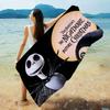 Anime The N-Nightmare B-Before C-Christmas Microfiber Blanket Drying Beach Towels Oversized Super Absorbent Pool Towel Blanket