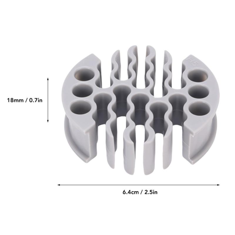 Network Cable Organizer Ethernet Wire Arrangement Tool For CAT 5 CAT 5E CAT 6 Shielded Wires Gray CAT5 Wire