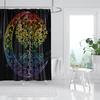 Mandala Waterproof fabric shower curtains Bathroom curtain accessories Bath curtain 180x200cm 240*200cm boho decoration vintage