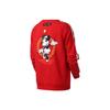 adidas Neo CNY Minnie Print Sport Sweatshirt Damen Oberteile Hellkarmesinrot GE7770