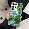 Summer Plants Green Leaf Shockproof Phone Case for Samsung Galaxy S26 Edge S25 Ultra S24 FE S23 Plus S21 Cover Anti Fall Fundas