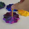 3D Printing Fractal Fidget Star Model Geometric Design Expanded Sensory Model  Party Games
