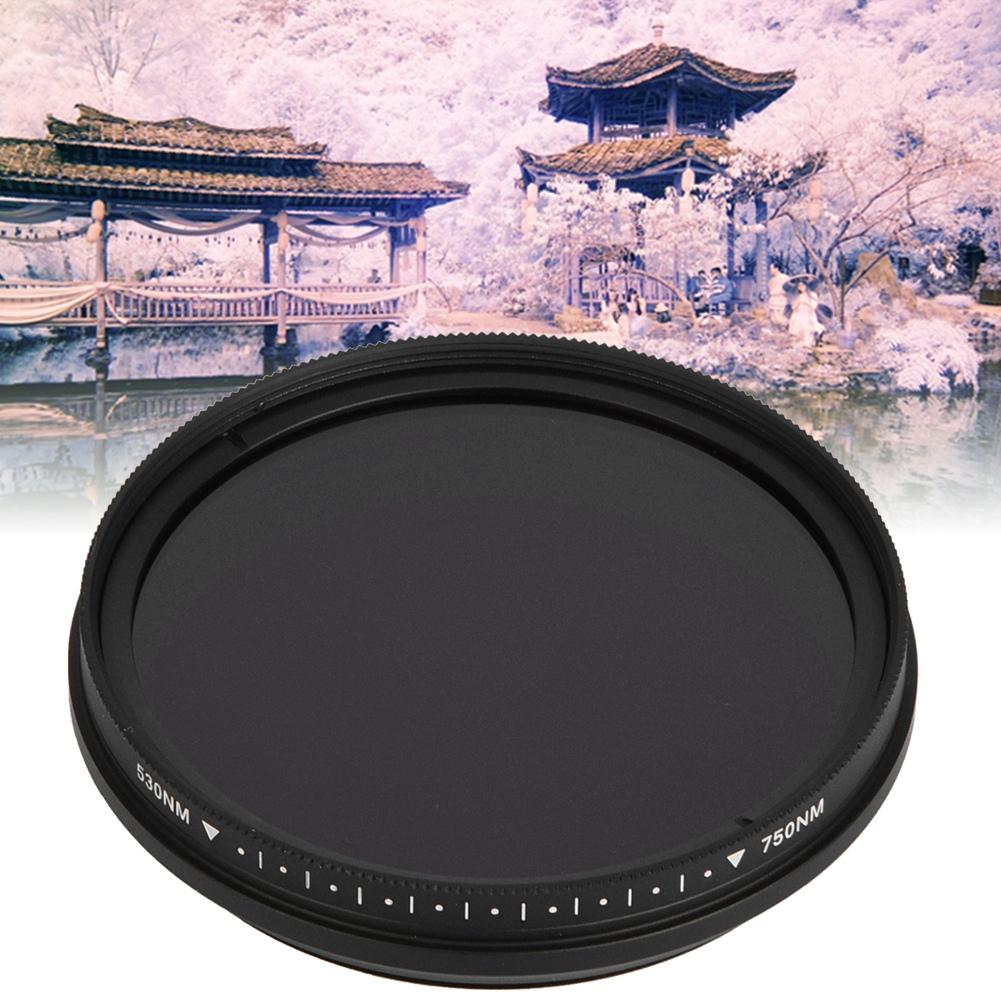 Buy Fotga 58Mm Adjustable Optical Infrared Lens Filter 530 To 750Nm For