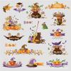 Halloween Special Sticker Hand Account Sticker Sealing Sticker Pumpkin Ghost Sticker Gift Decoration Sealing Sticker