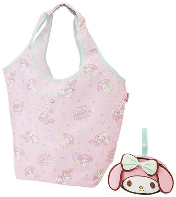 Einkaufstasche mit Beutel Öko-Tasche My Melody Sanrio Breite 420 x Höhe 320 x Tiefe 180 mm KBS42P