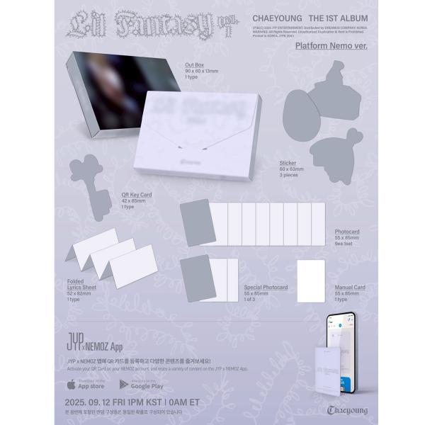 (Platform Nemo Ver.)  CHAEYOUNG (TWICE) [LIL FANTASY Vol.1] The 1st Album