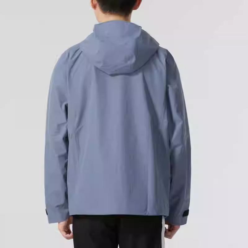 Under Armour Mens Training Series Solid Color Fashion Casual Running Hooded Jacket Men Jacket Light-Blue 1385271-002